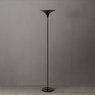 Lampadaire Lodi Torchiere de Nova of California 1510500MB, noir mat