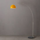 Nova of California 2113819MU Float 1-Light Arc Lamp in Satin Nickel / Black (9MU)