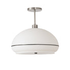 Nova of California 2115844BKN Morelli Semi-Flush Mount in Satin Nickel