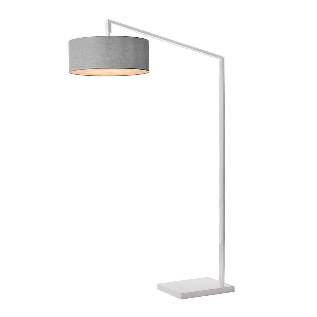 Lampe de chevet extensible à une lumière Nova of California 2110927CG, blanche