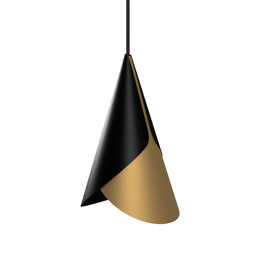 Umage - 2195_4010 - LED Pendant - Cornet - Black/Brass