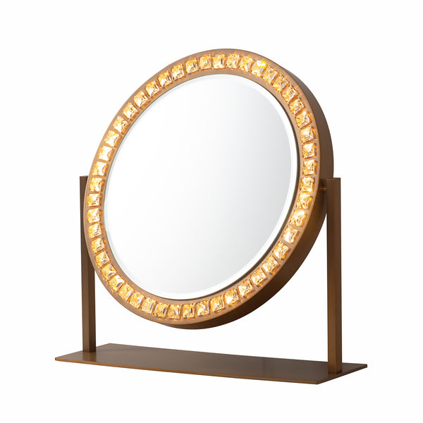 Miroir de coiffeuse LED de table Marilyn