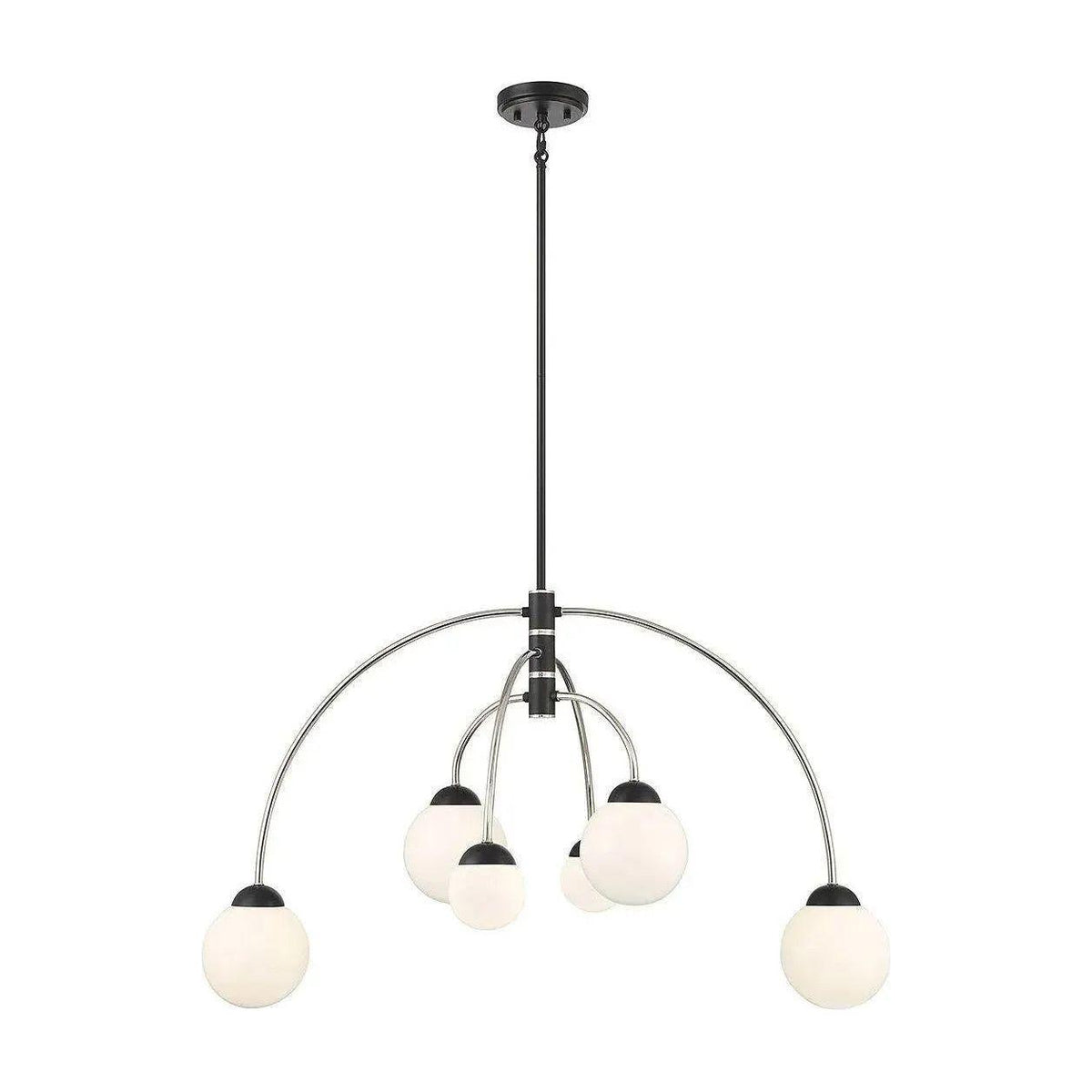 Meridian Lite Trends - Meridian Chandelier - M100114MBKPN | Montreal Lighting & Hardware