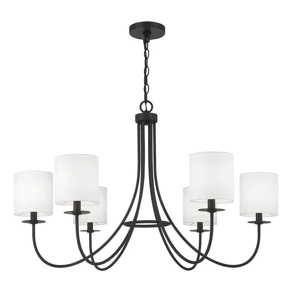 Meridian Lite Trends - Meridian Chandelier - M100117MBK | Montreal Lighting & Hardware
