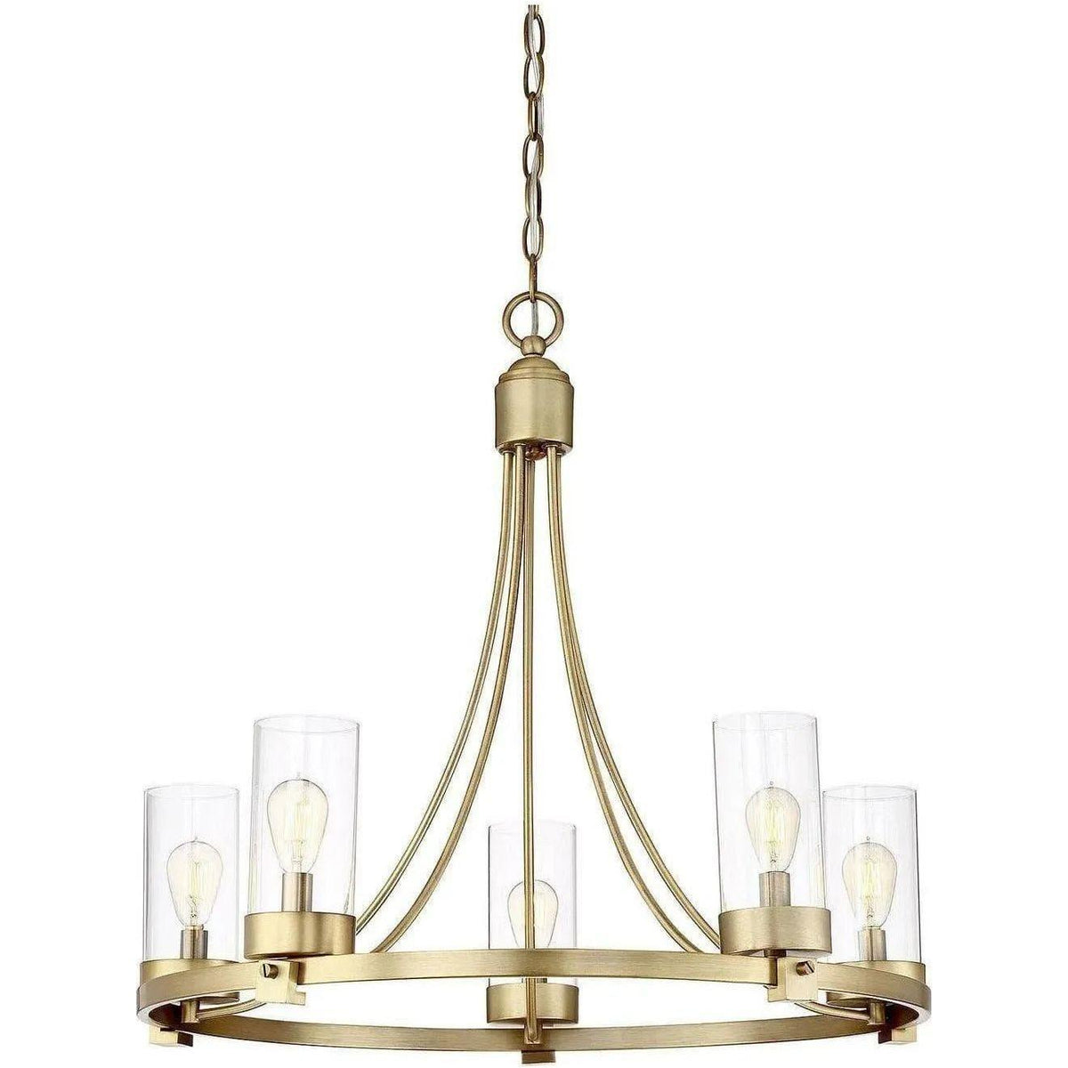 Meridian Lite Trends - Meridian Five Light Chandelier - M10018NB | Montreal Lighting & Hardware