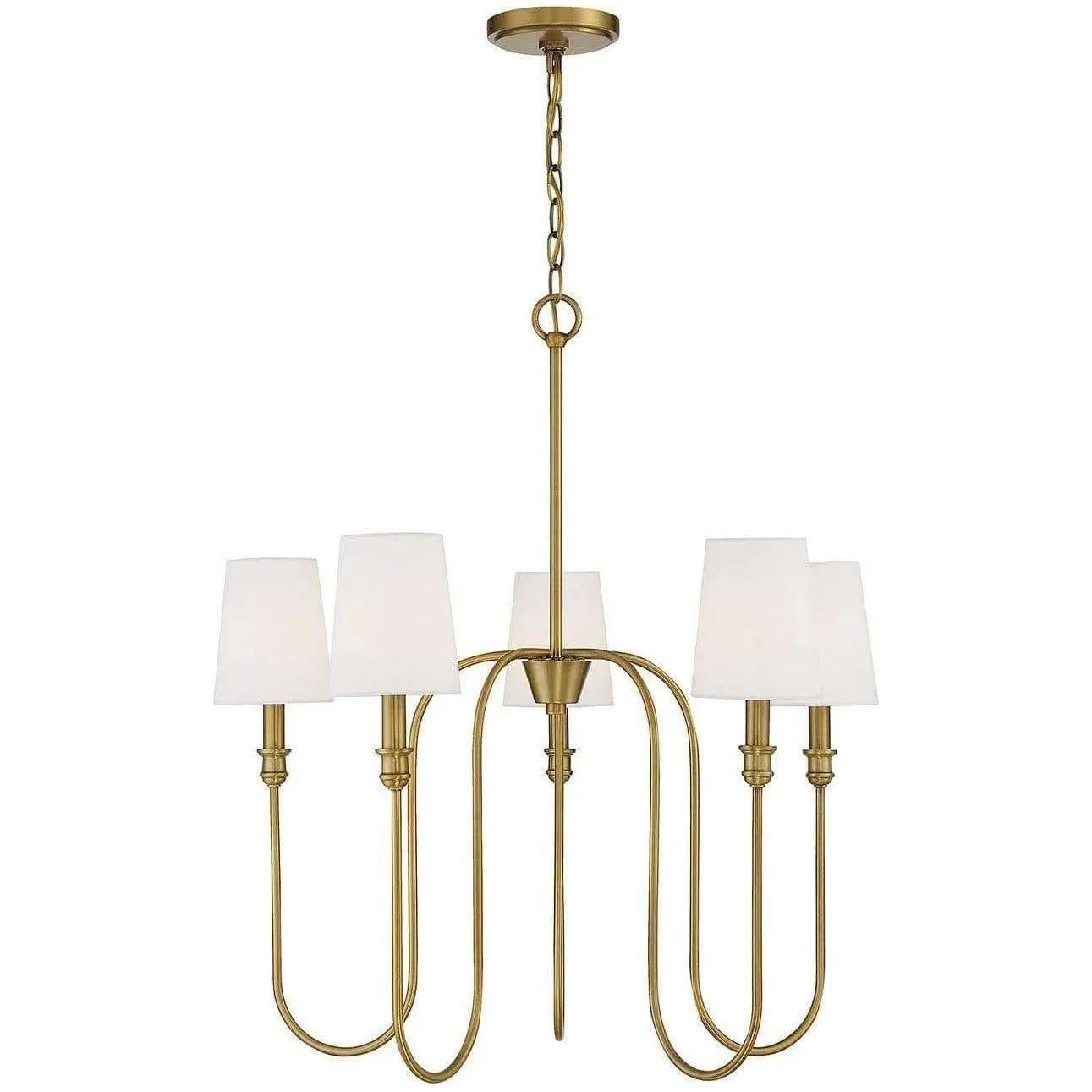 Meridian Lite Trends - Meridian Five Light Chandelier - M10077AI | Montreal Lighting & Hardware