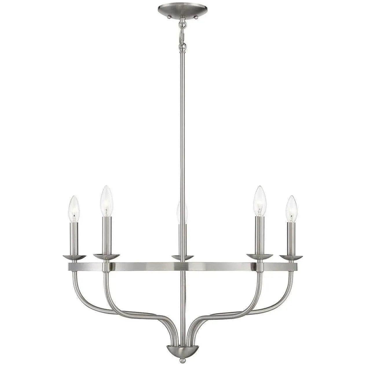 Meridian Lite Trends - Meridian Five Light Chandelier - M10087BN | Montreal Lighting & Hardware