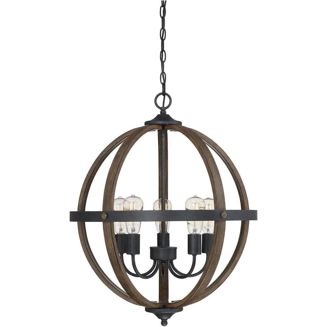 Meridian Lite Trends - Meridian Five Light Chandelier - M70041WB | Montreal Lighting & Hardware