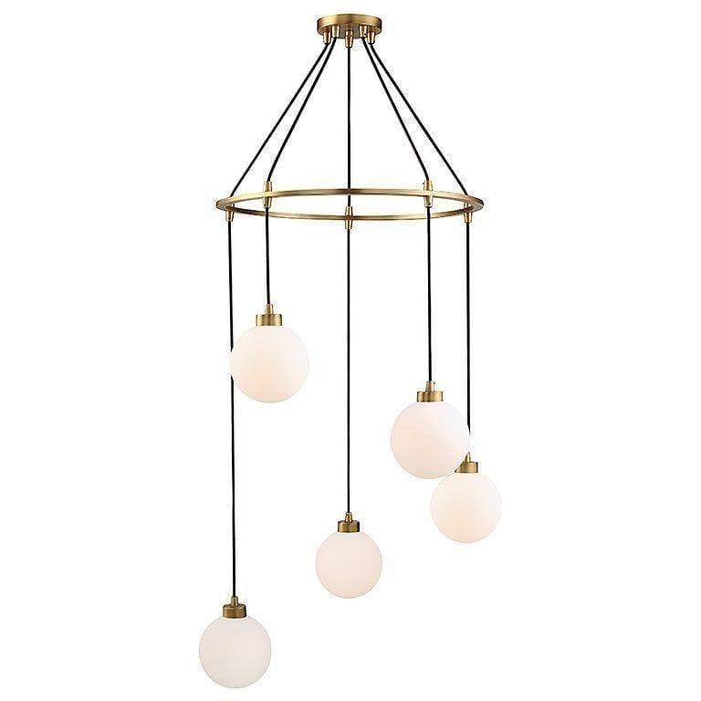 Meridian Lite Trends - Meridian Five Light Pendant - M10059NB | Montreal Lighting & Hardware
