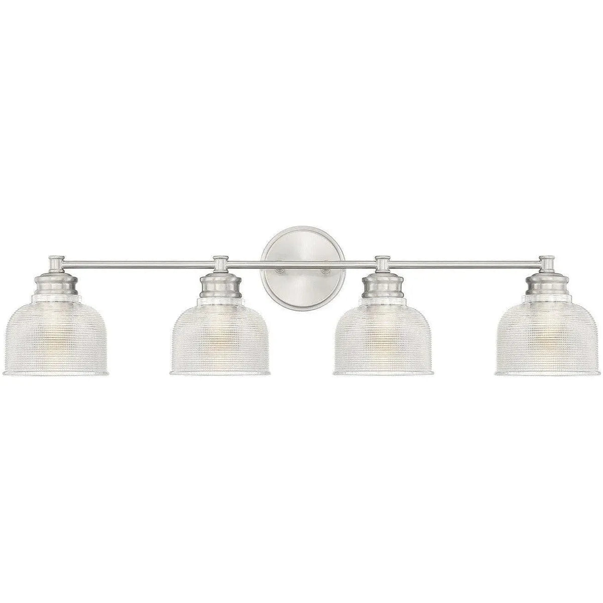 Meridian Lite Trends - Meridian Four Light Bath Bar - M80036BN | Montreal Lighting & Hardware