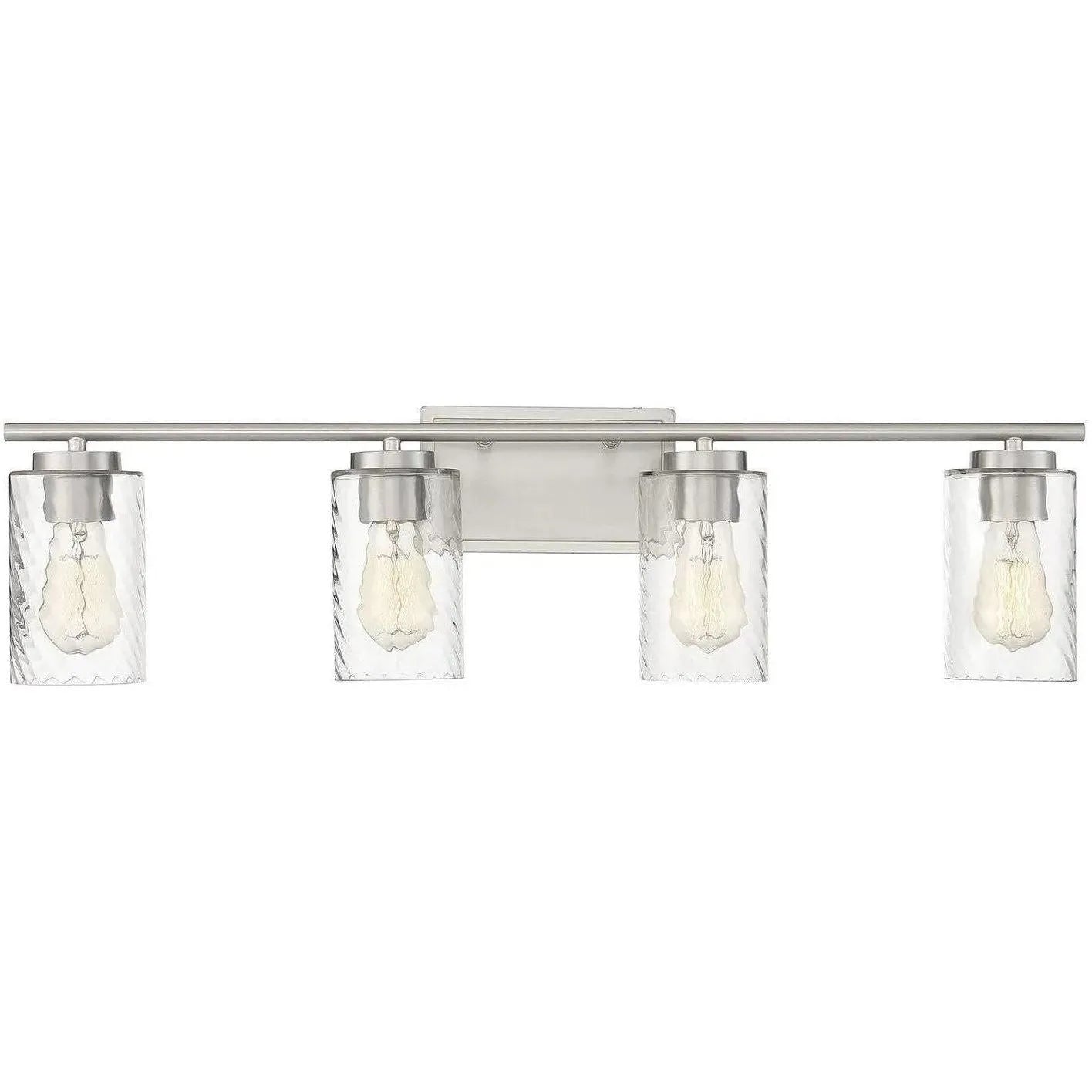 Meridian Lite Trends - Meridian Four Light Bath Bar - M80039BN | Montreal Lighting & Hardware