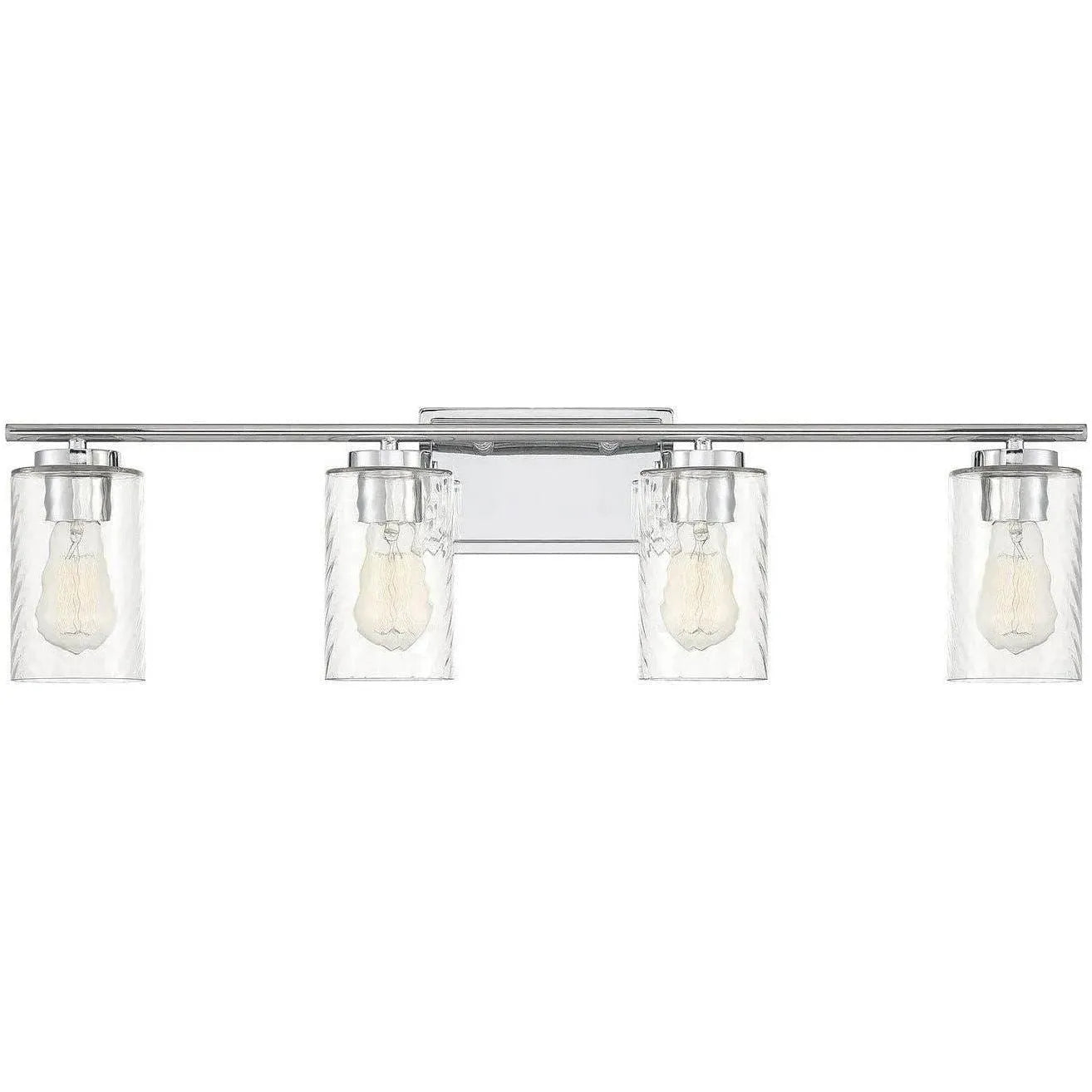 Meridian Lite Trends - Meridian Four Light Bath Bar - M80039BN | Montreal Lighting & Hardware