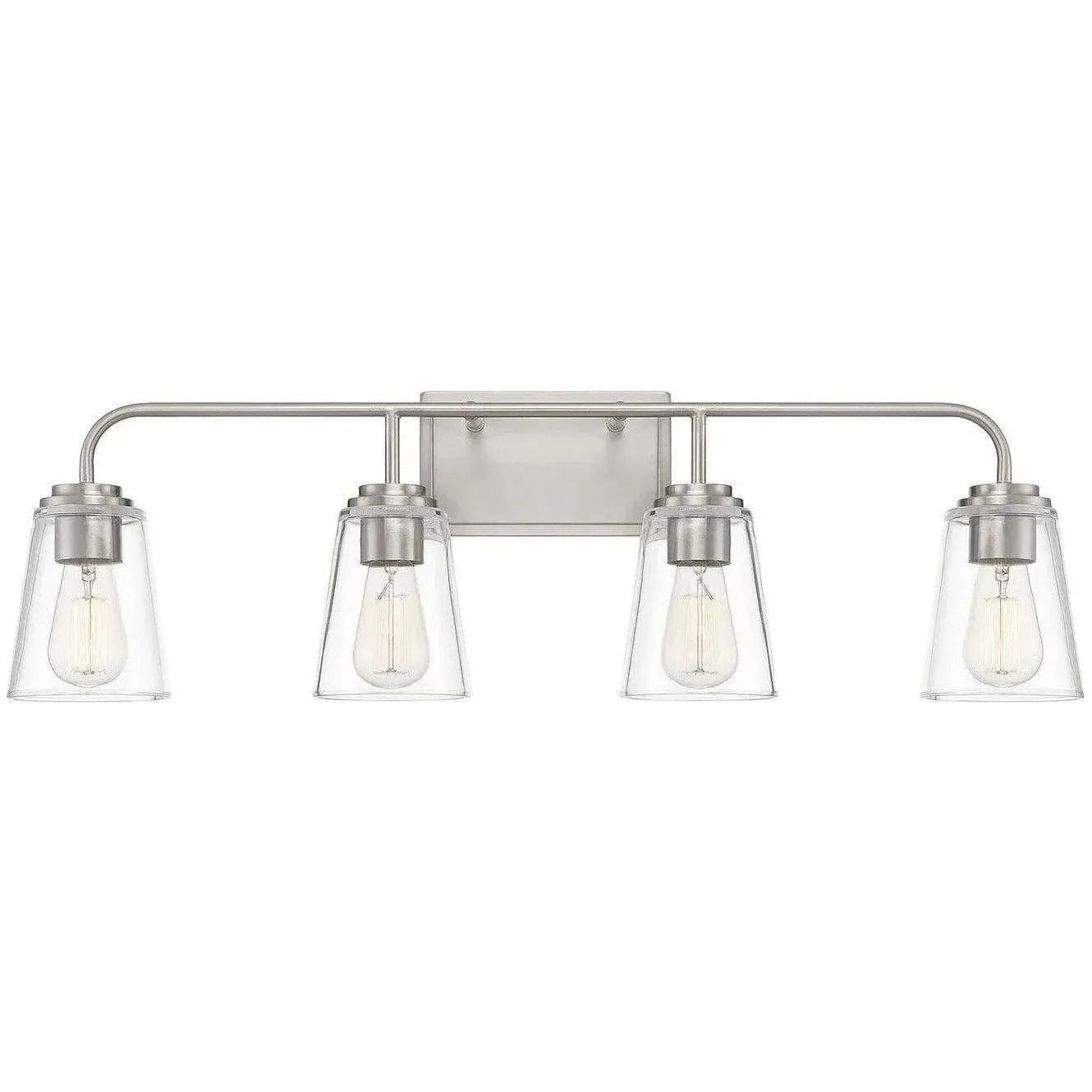 Meridian Lite Trends - Meridian Four Light Bath Bar - M80045BN | Montreal Lighting & Hardware