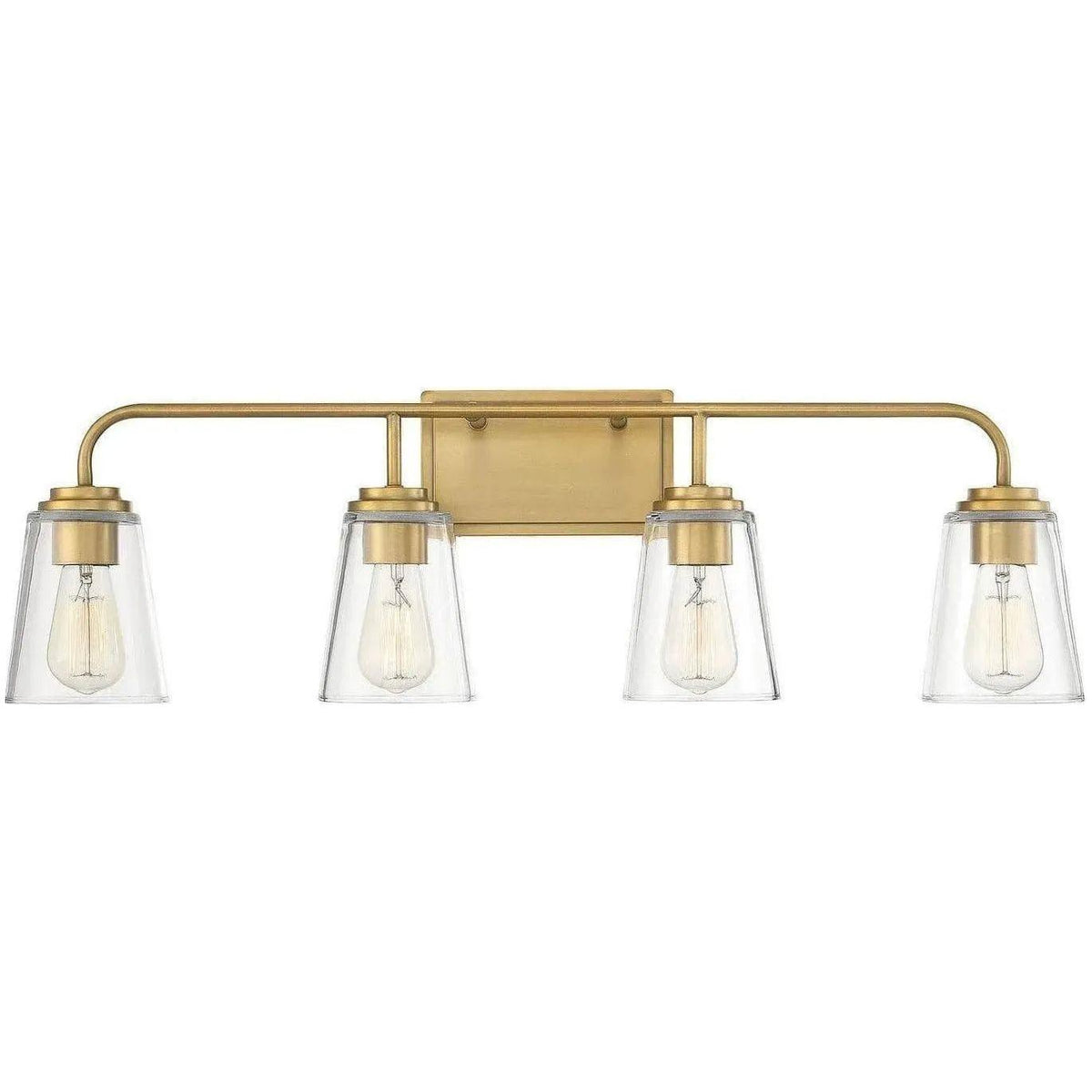 Meridian Lite Trends - Meridian Four Light Bath Bar - M80045NB | Montreal Lighting & Hardware