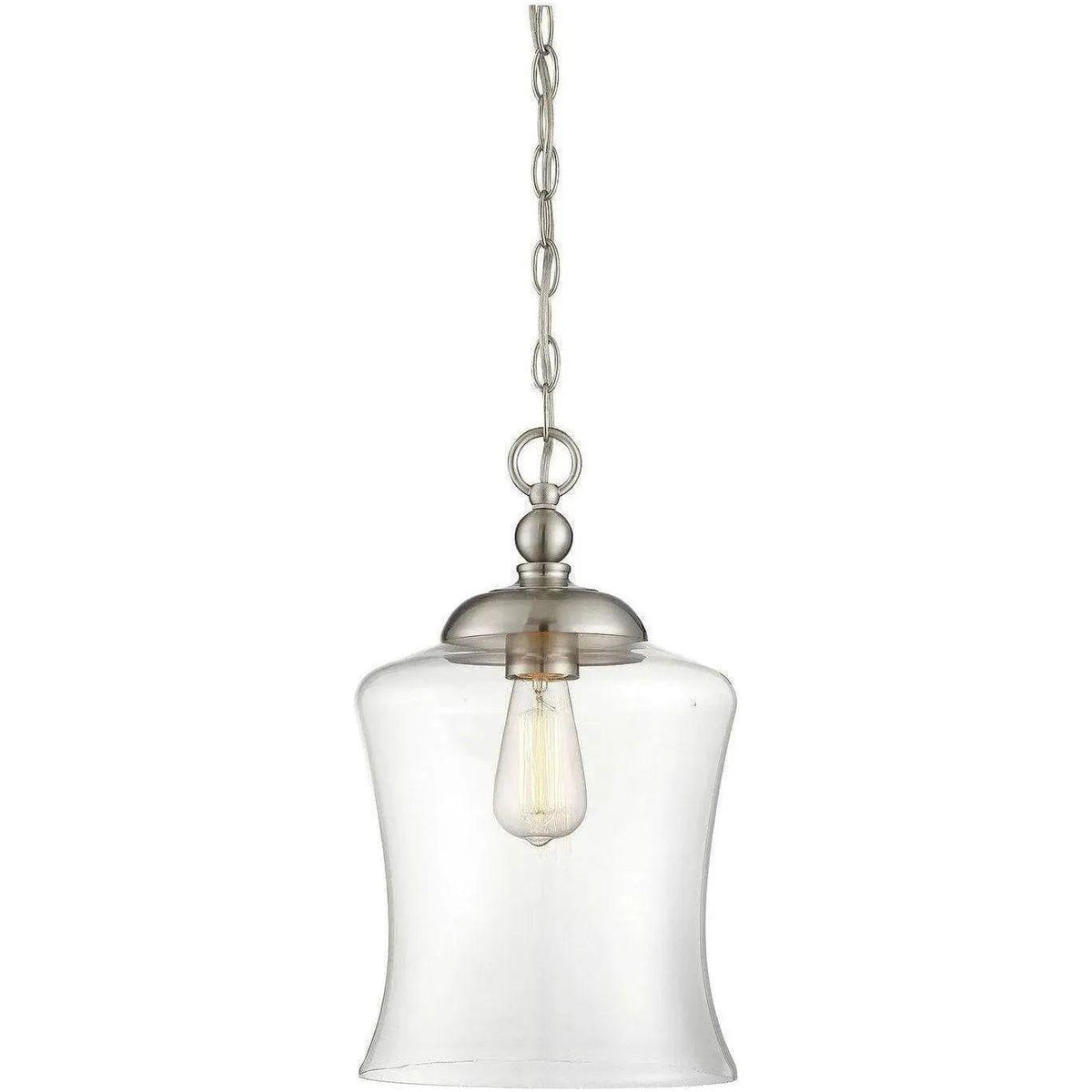 Meridian Lite Trends - Meridian One Light Mini Pendant - M70019BN | Montreal Lighting & Hardware