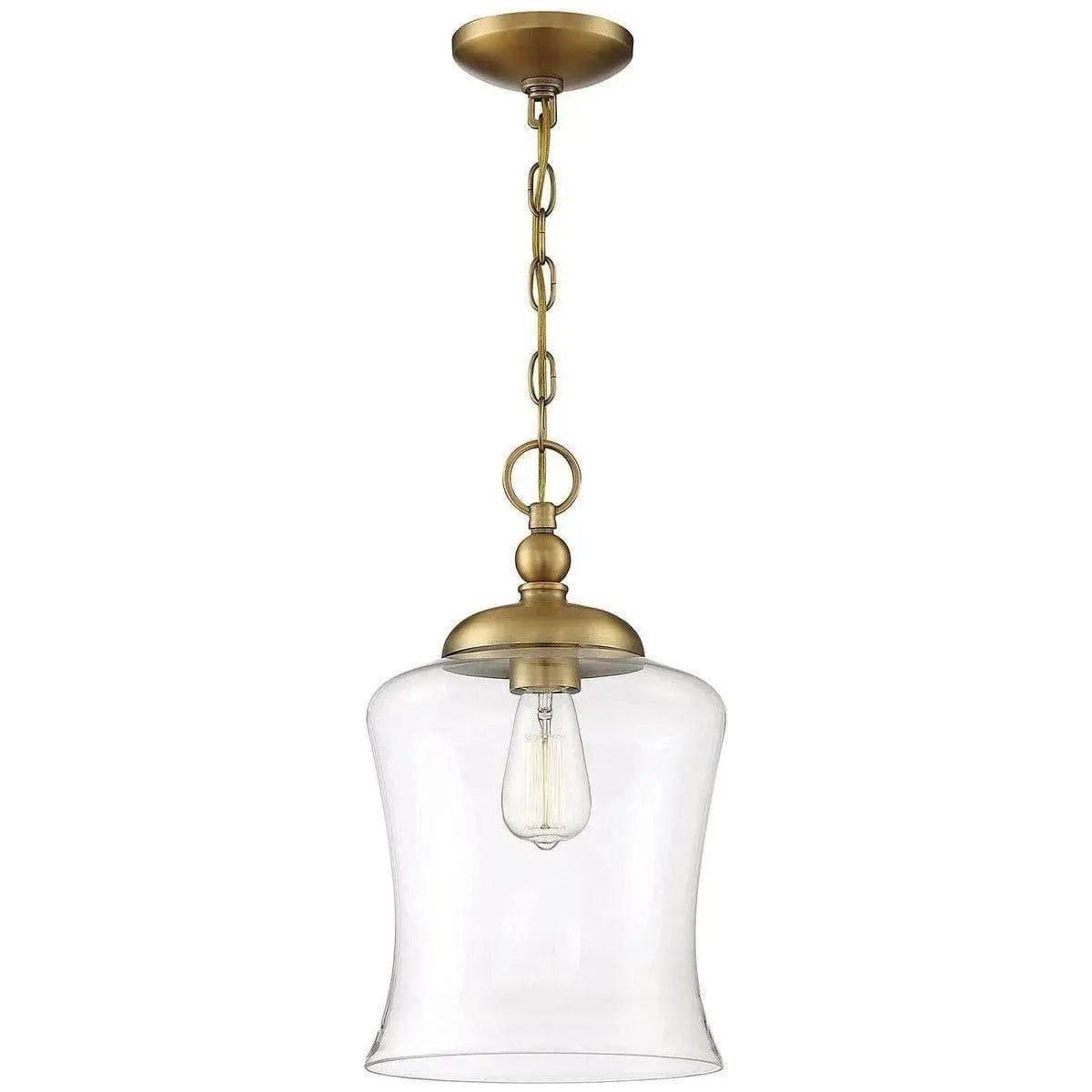 Meridian Lite Trends - Meridian One Light Mini Pendant - M70019NB | Montreal Lighting & Hardware