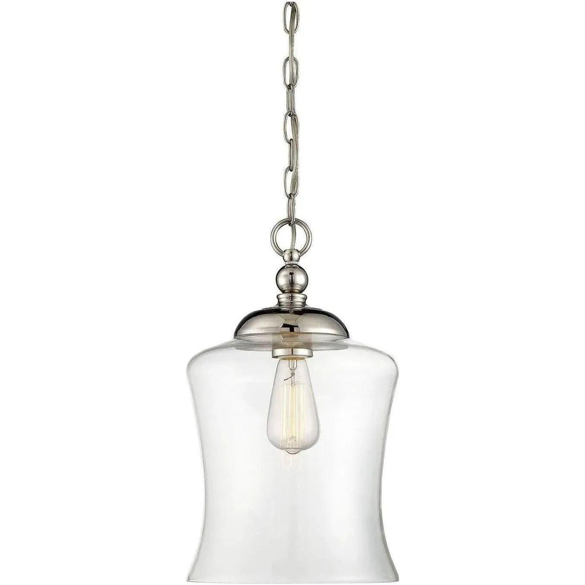 Meridian Lite Trends - Meridian One Light Mini Pendant - M70019PN | Montreal Lighting & Hardware