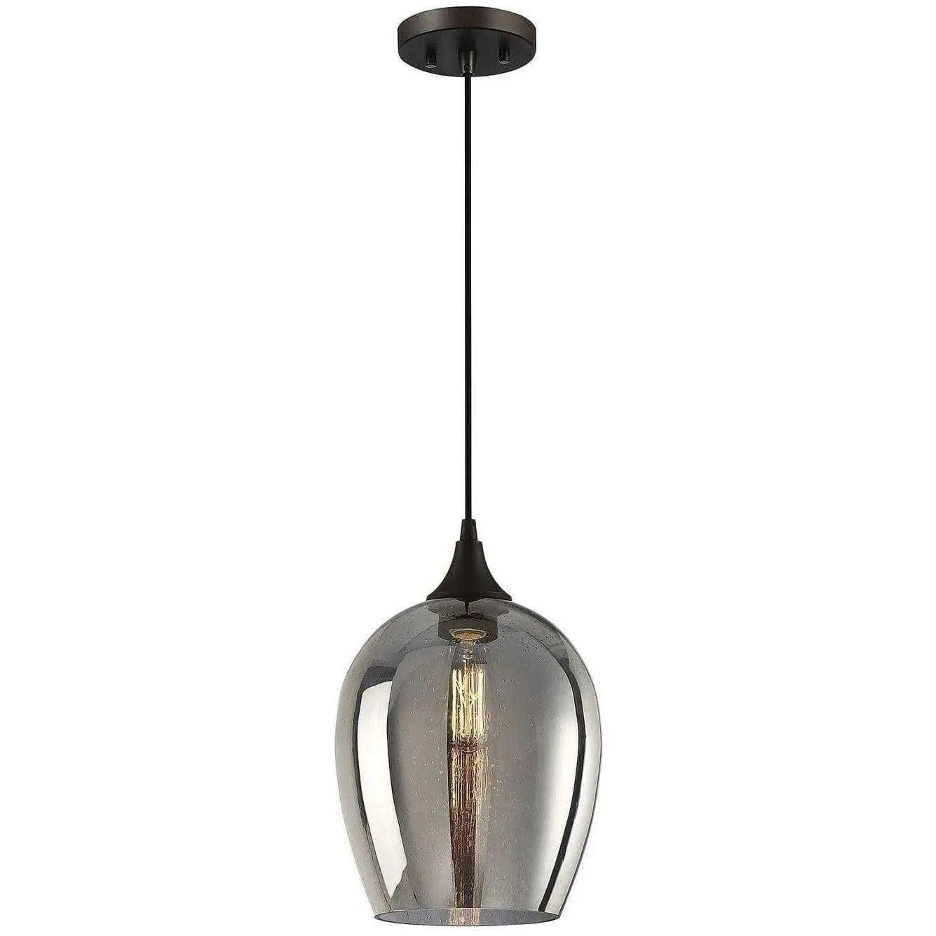 Meridian Lite Trends - Meridian One Light Mini Pendant - M70076ORB | Montreal Lighting & Hardware