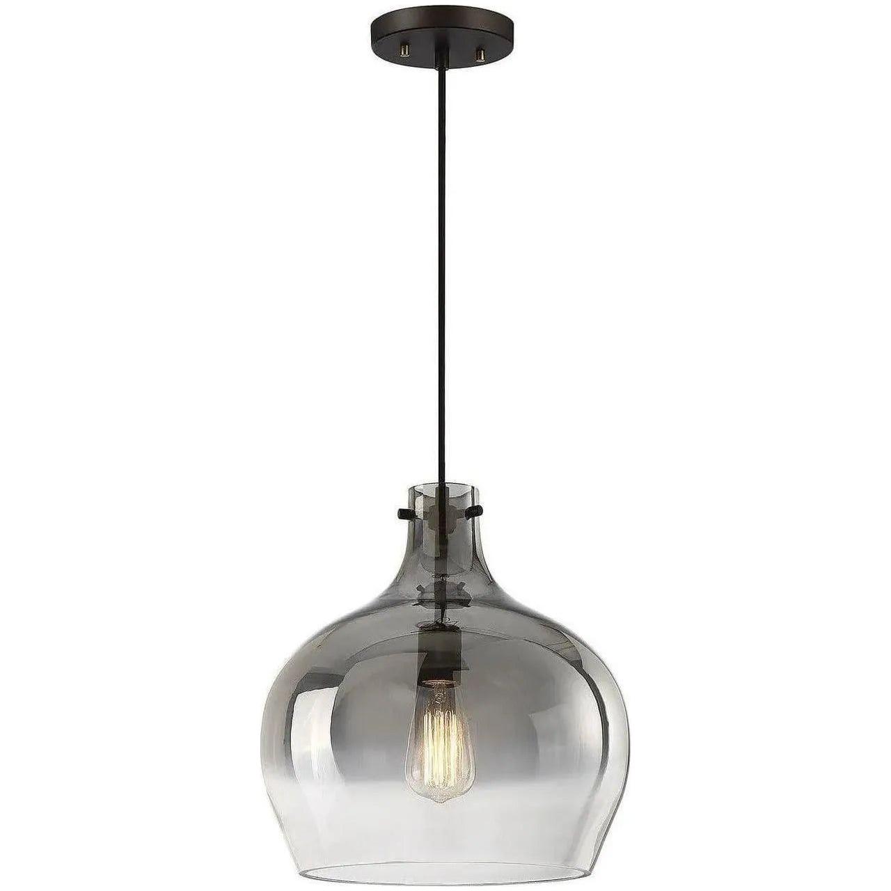 Meridian Lite Trends - Meridian One Light Mini Pendant - M70078ORB | Montreal Lighting & Hardware