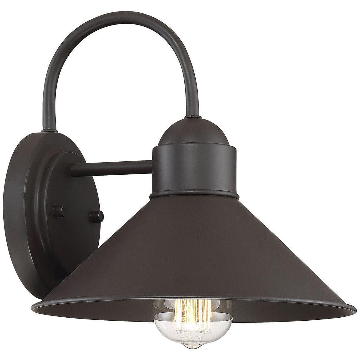 Meridian Lite Trends - Meridian One Light Outdoor Wall Sconce - M50018ORB | Montreal Lighting & Hardware
