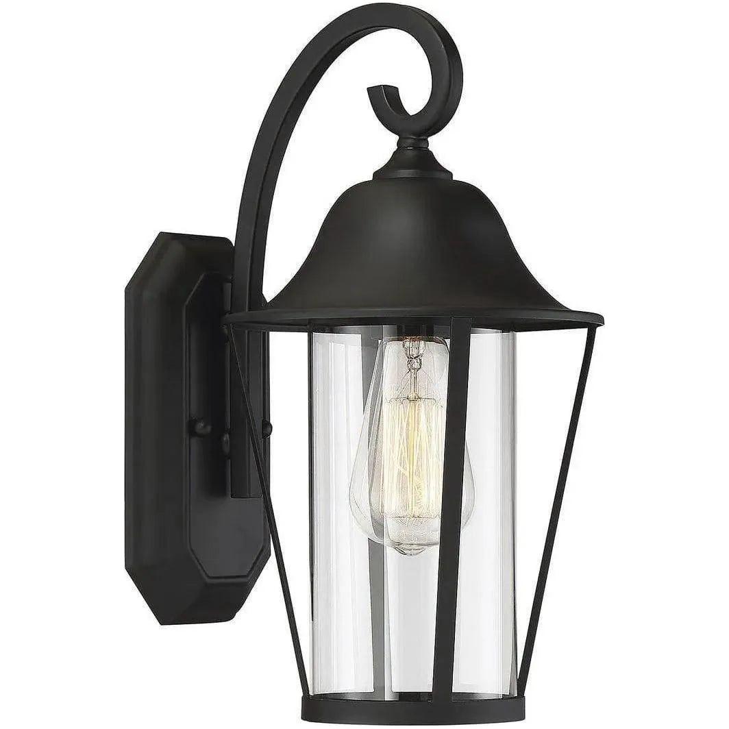 Meridian Lite Trends - Meridian One Light Outdoor Wall Sconce - M50023BK | Montreal Lighting & Hardware