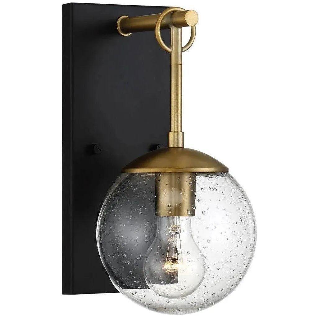 Meridian Lite Trends - Meridian One Light Outdoor Wall Sconce - M50029BK | Montreal Lighting & Hardware