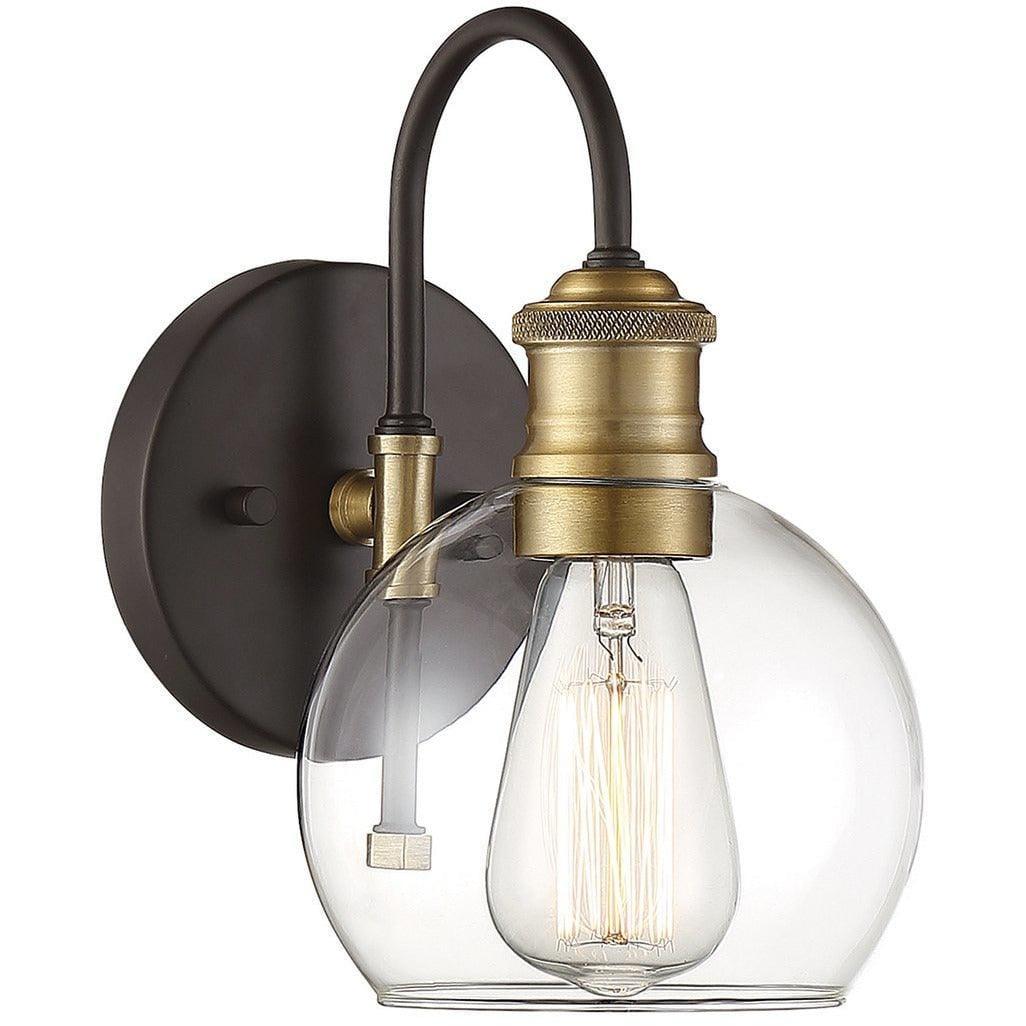 Meridian Lite Trends - Meridian One Light Outdoor Wall Sconce - M50040ORBNB | Montreal Lighting & Hardware