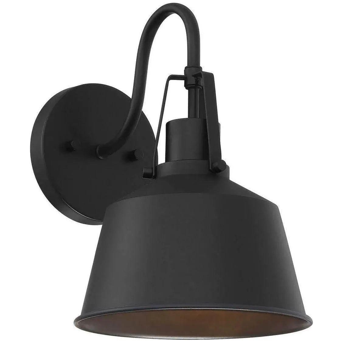 Meridian Lite Trends - Meridian One Light Outdoor Wall Sconce - M50049BK | Montreal Lighting & Hardware