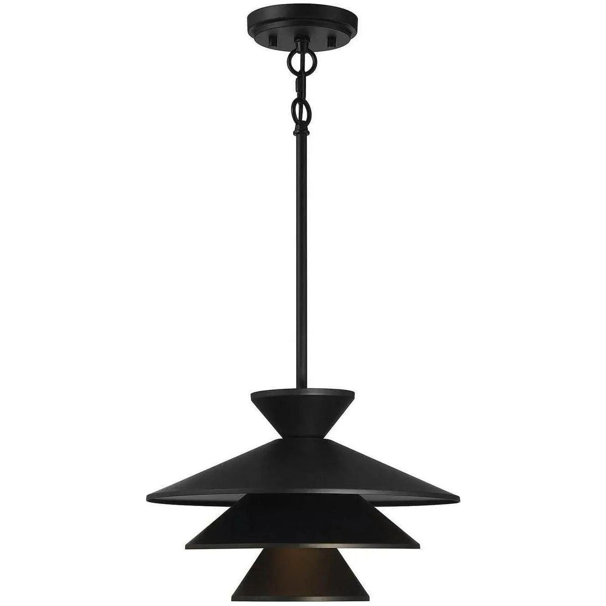 Meridian Lite Trends - Meridian One Light Pendant - M70096MBK | Montreal Lighting & Hardware