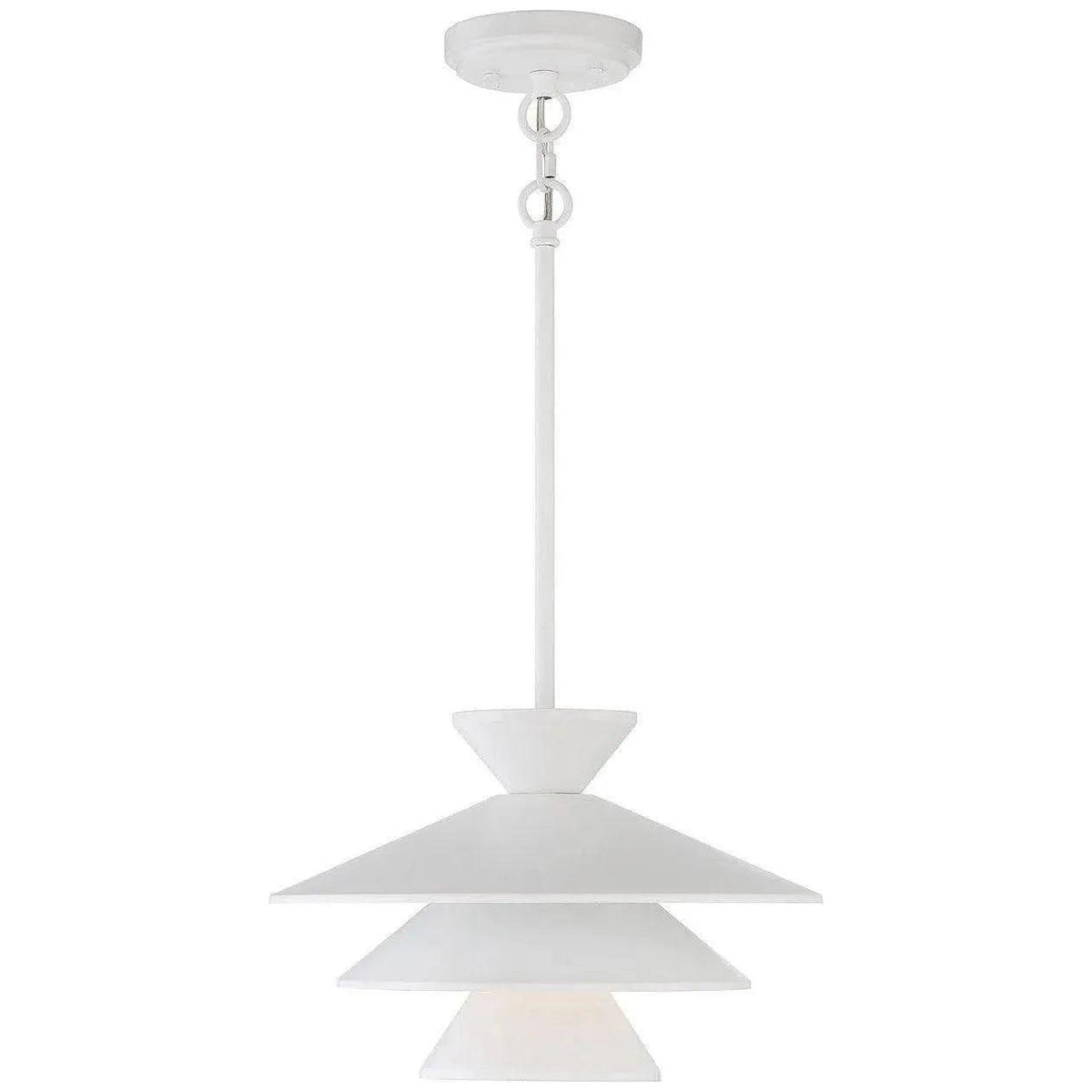 Meridian Lite Trends - Meridian One Light Pendant - M70096WH | Montreal Lighting & Hardware