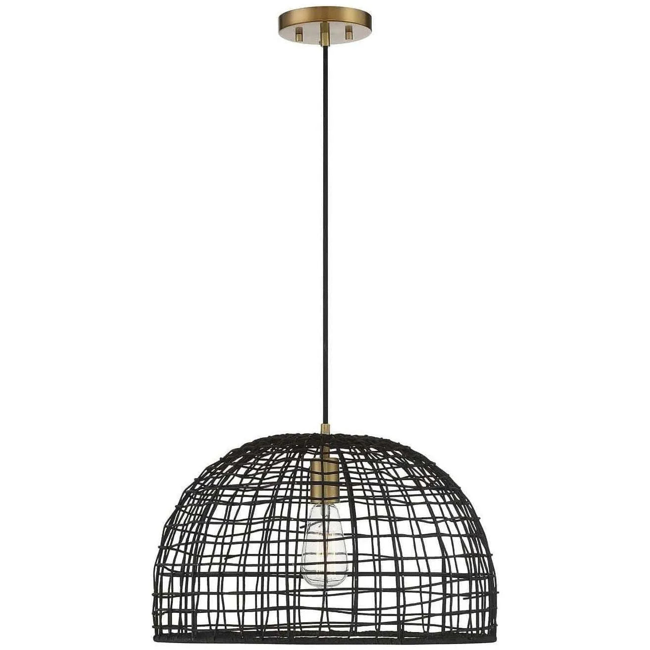 Meridian Lite Trends - Meridian One Light Pendant - M70105BRNB | Montreal Lighting & Hardware
