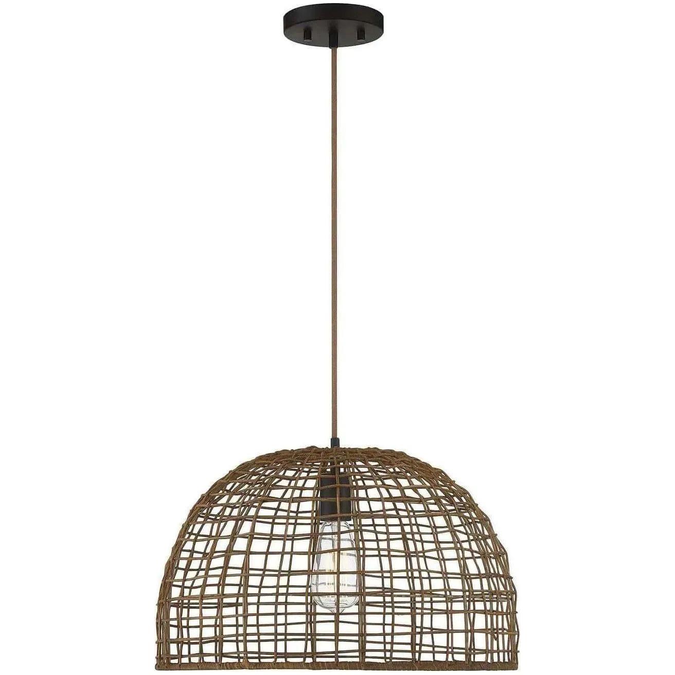 Meridian Lite Trends - Meridian One Light Pendant - M70105BRNB | Montreal Lighting & Hardware