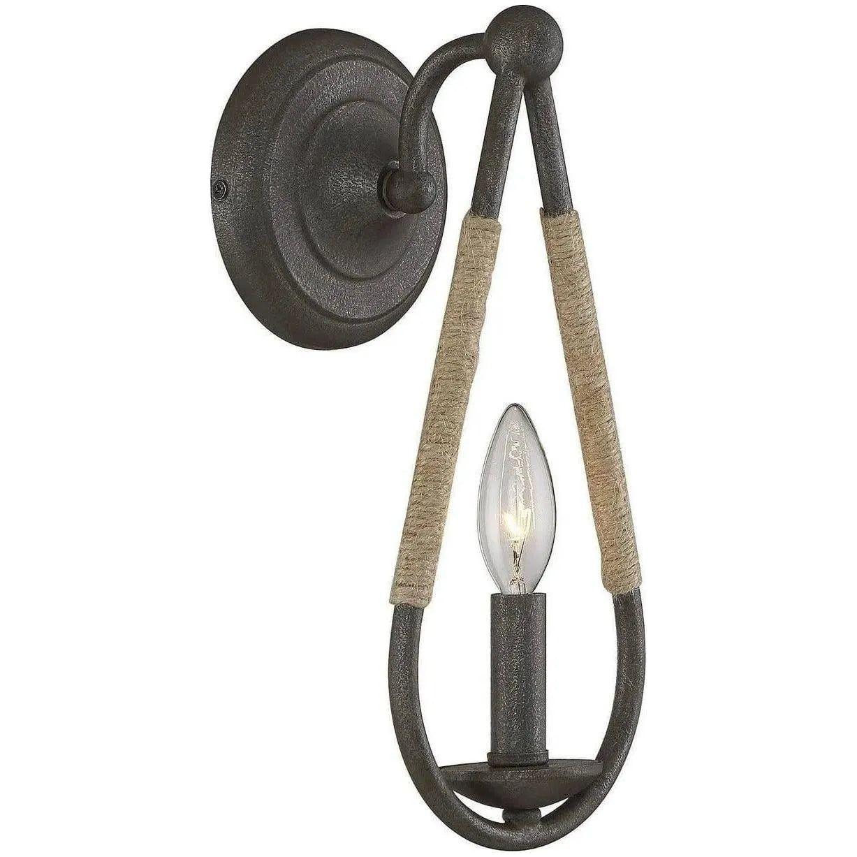 Meridian Lite Trends - Meridian One Light Wall Sconce - M90002RN | Montreal Lighting & Hardware