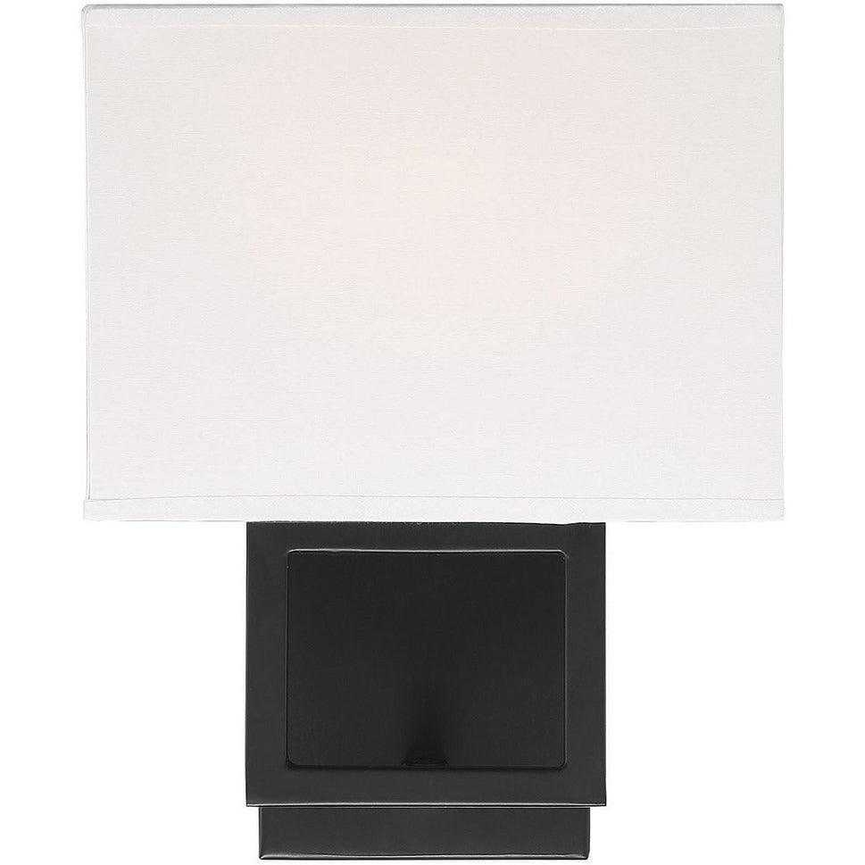Meridian Lite Trends - Meridian One Light Wall Sconce - M90009MBK | Montreal Lighting & Hardware