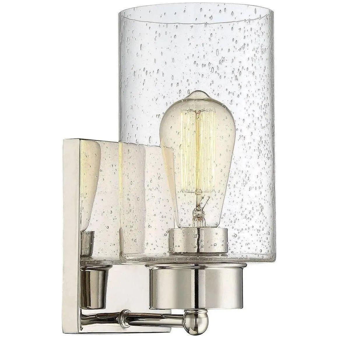 Meridian Lite Trends - Meridian One Light Wall Sconce - M90013PN | Montreal Lighting & Hardware