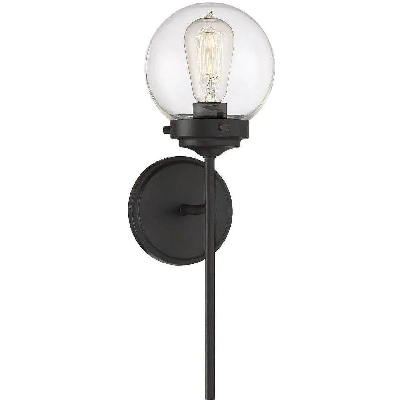 Meridian Lite Trends - Meridian One Light Wall Sconce - M90025NB | Montreal Lighting & Hardware
