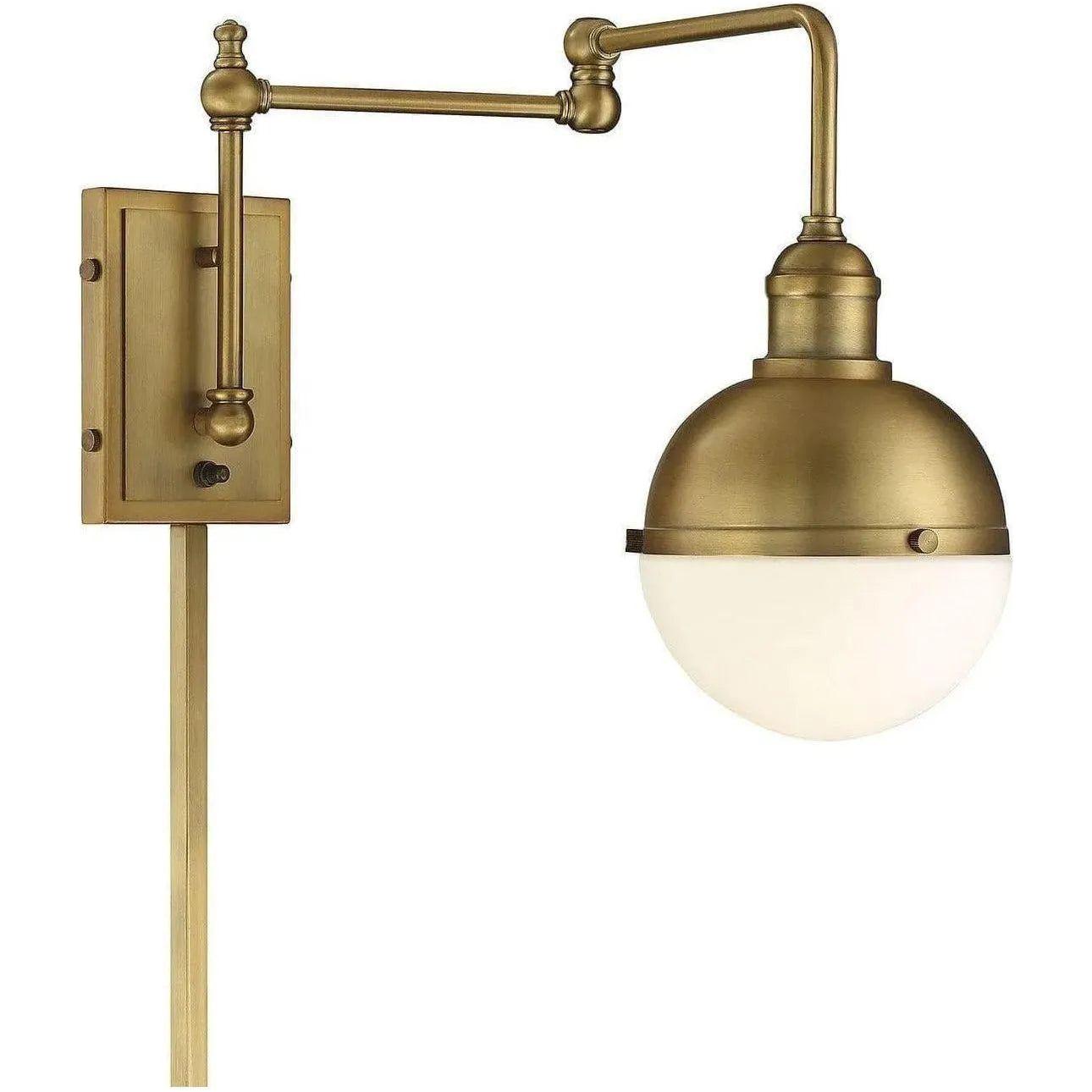 Meridian Lite Trends - Meridian One Light Wall Sconce - M90052NB | Montreal Lighting & Hardware