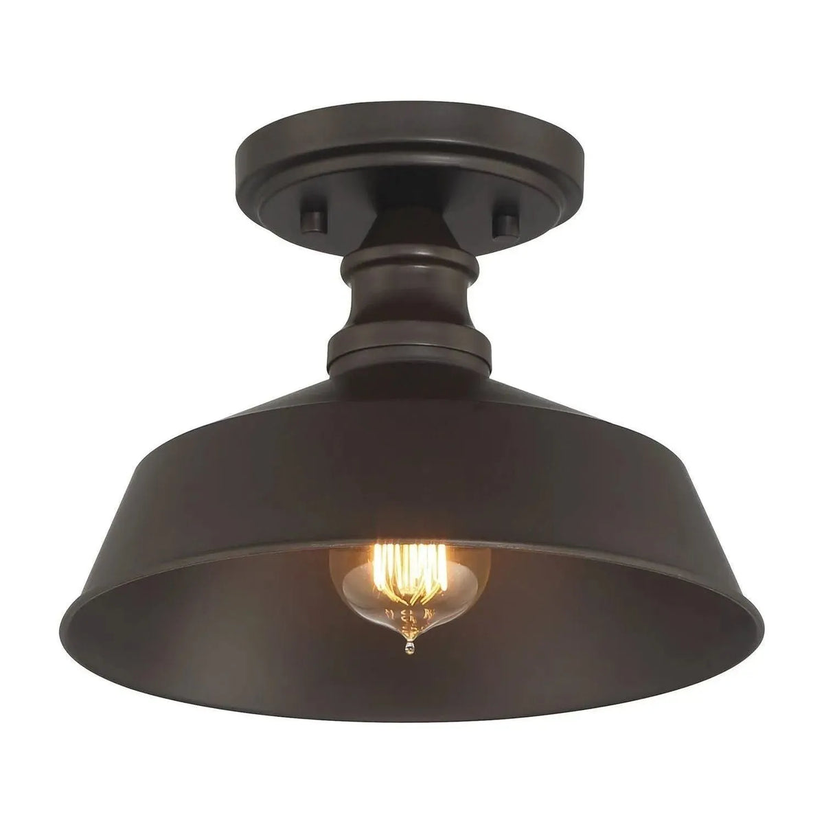 Meridian Lite Trends - Meridian Semi-Flush Mount - M60068ORB | Montreal Lighting & Hardware