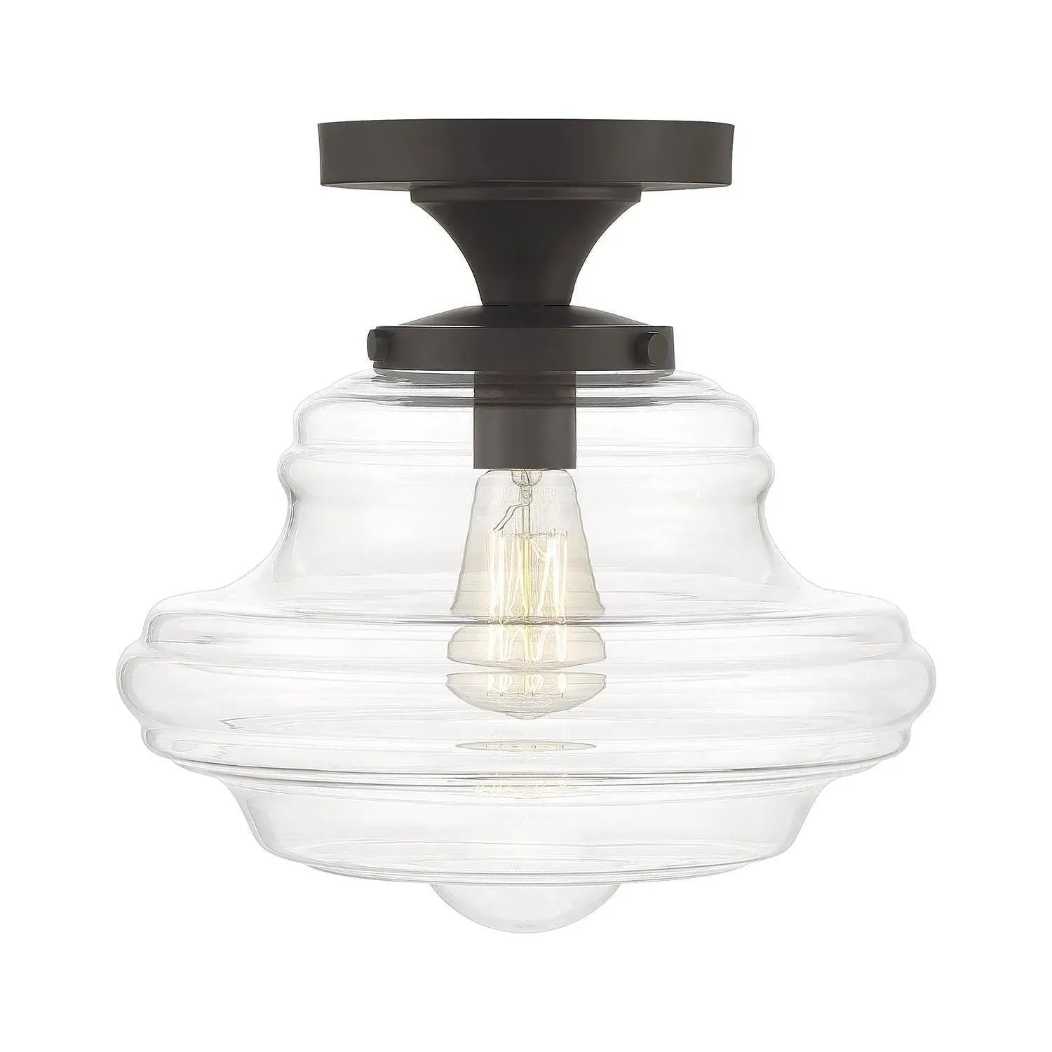 Meridian Lite Trends - Meridian Semi-Flush Mount - M60069ORB | Montreal Lighting & Hardware