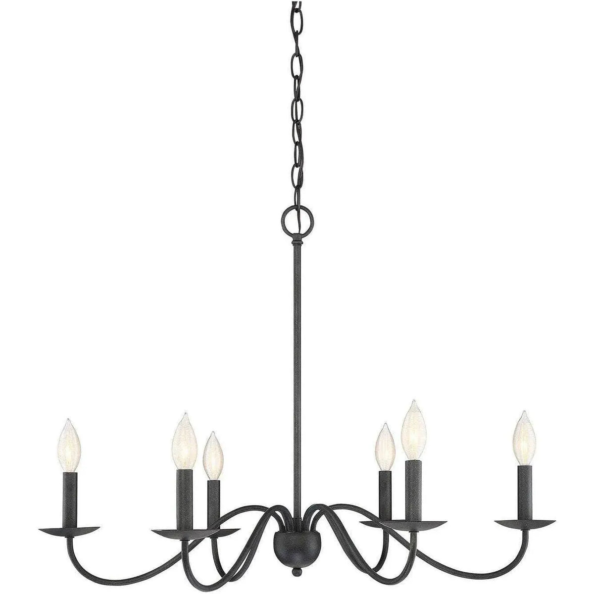Meridian Lite Trends - Meridian Six Light Chandelier - M10042AI | Montreal Lighting & Hardware