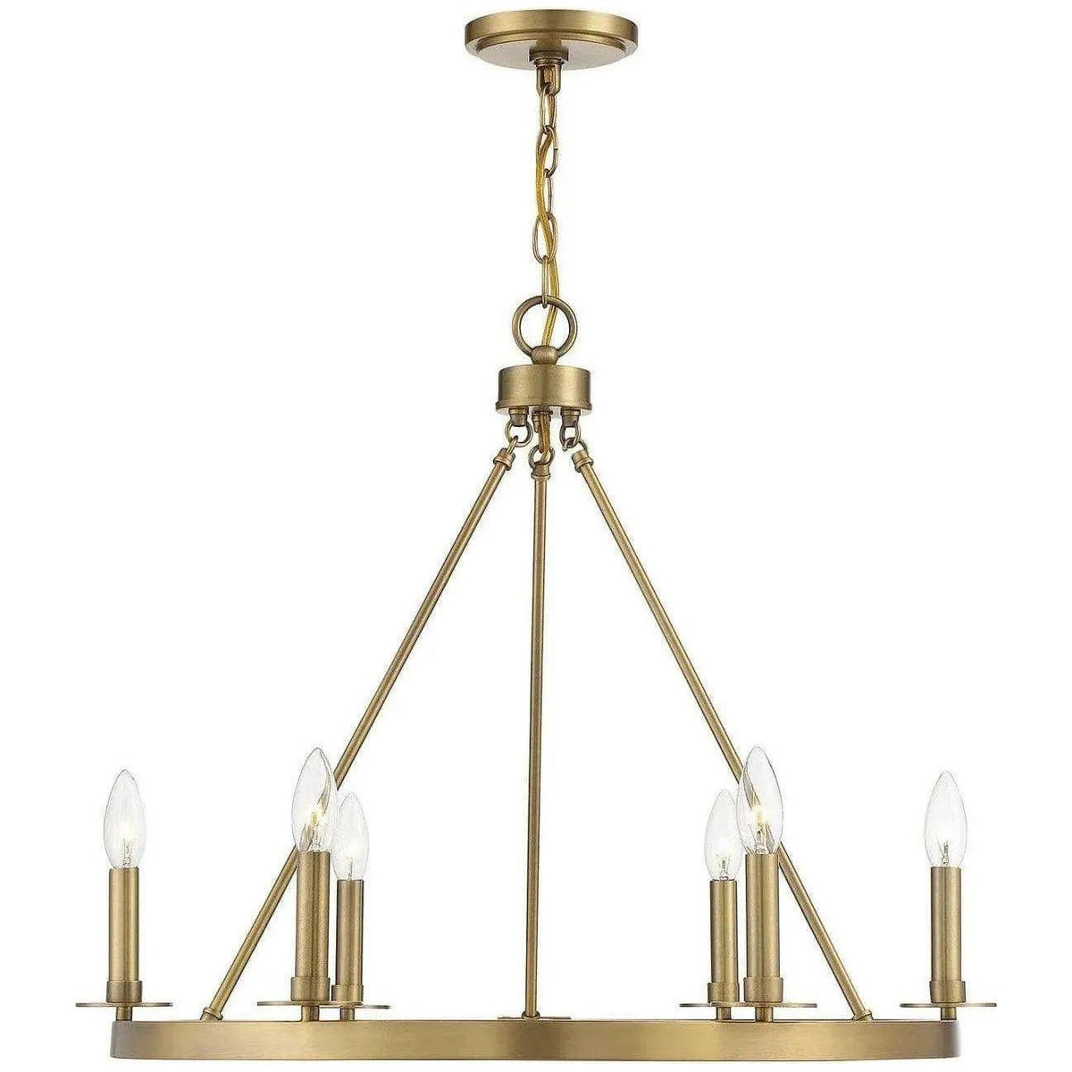 Meridian Lite Trends - Meridian Six Light Chandelier - M10093NB | Montreal Lighting & Hardware