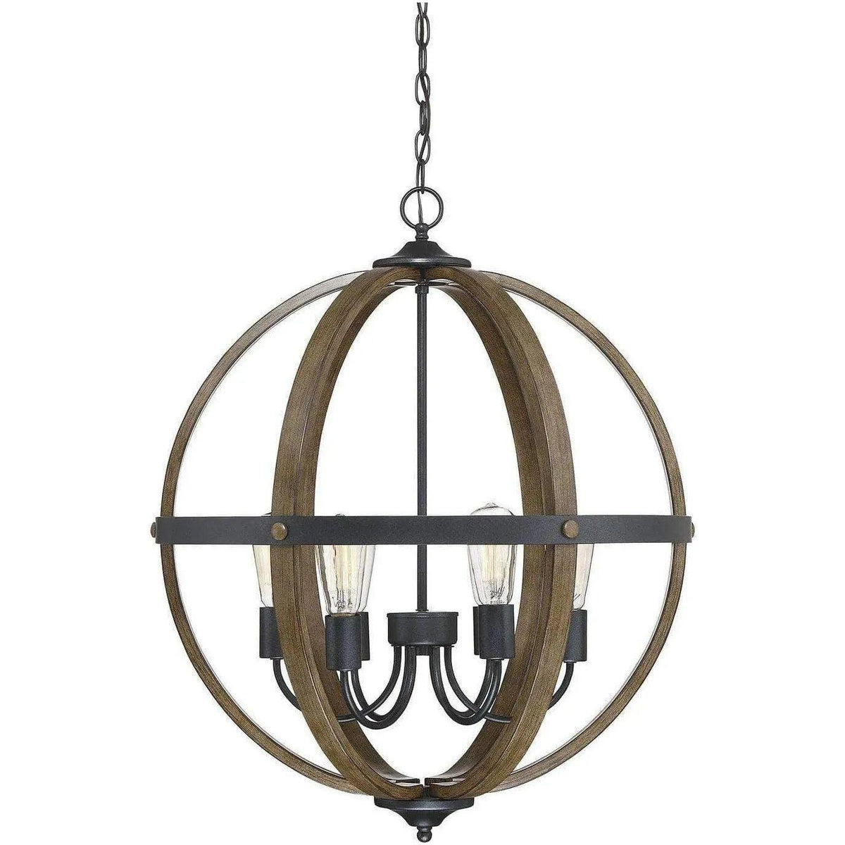 Meridian Lite Trends - Meridian Six Light Pendant - M70034WB | Montreal Lighting & Hardware