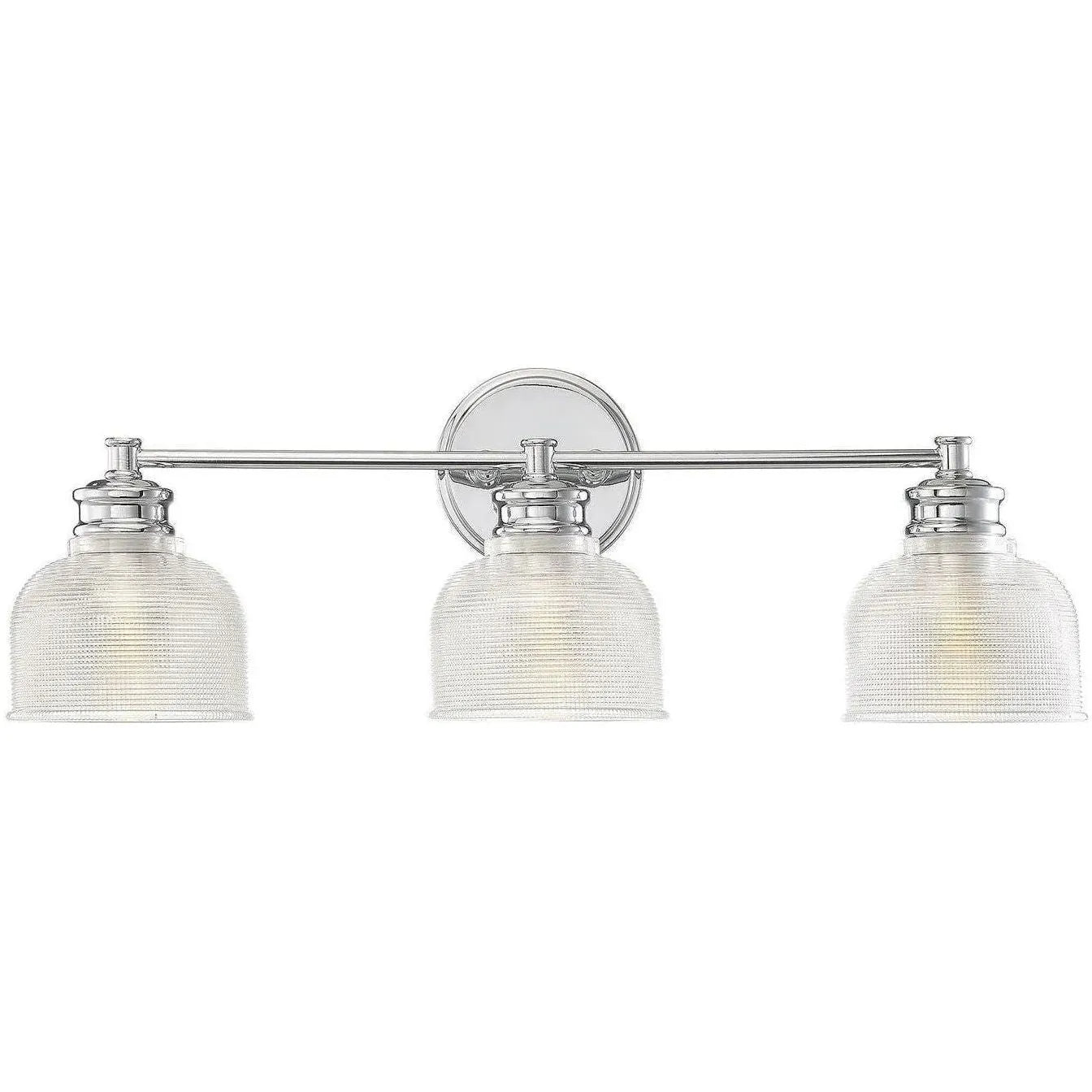Meridian Lite Trends - Meridian Three Light Bath Bar - M80035BN | Montreal Lighting & Hardware