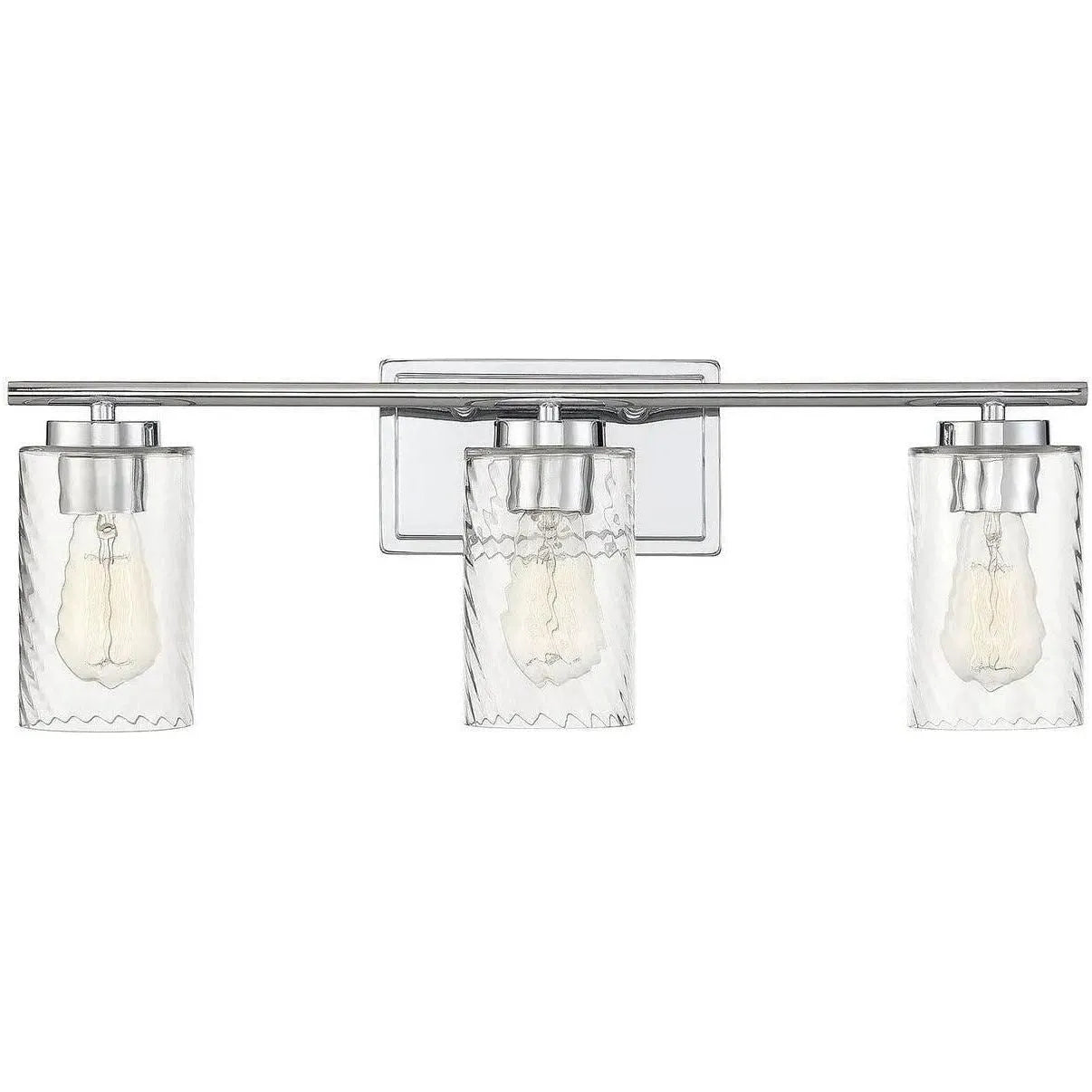 Meridian Lite Trends - Meridian Three Light Bath Bar - M80038BN | Montreal Lighting & Hardware