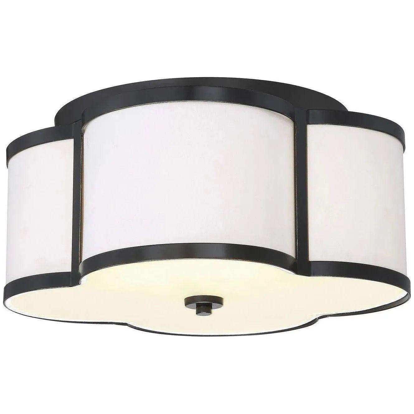 Meridian Lite Trends - Meridian Three Light Semi Flush Mount - M60020CBZ | Montreal Lighting & Hardware