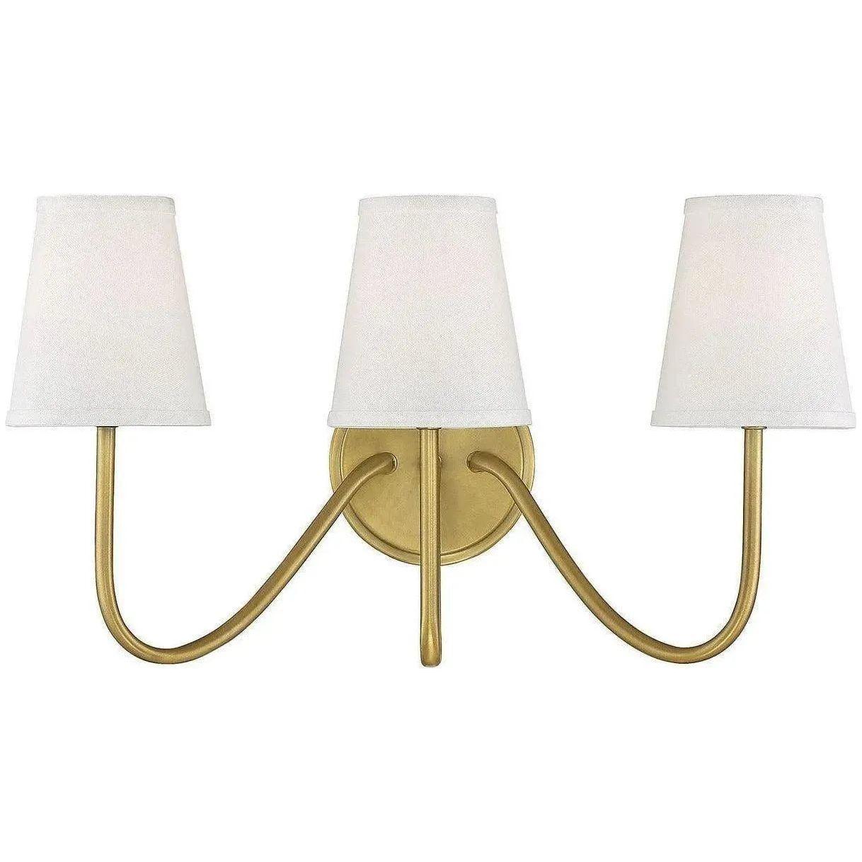 Meridian Lite Trends - Meridian Three Light Wall Sconce - M90056NB | Montreal Lighting & Hardware