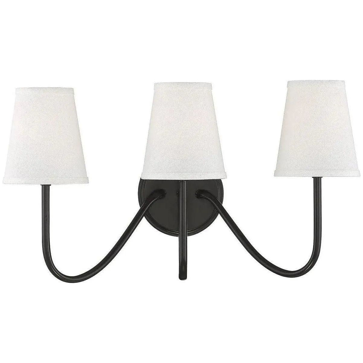 Meridian Lite Trends - Meridian Three Light Wall Sconce - M90056ORB | Montreal Lighting & Hardware