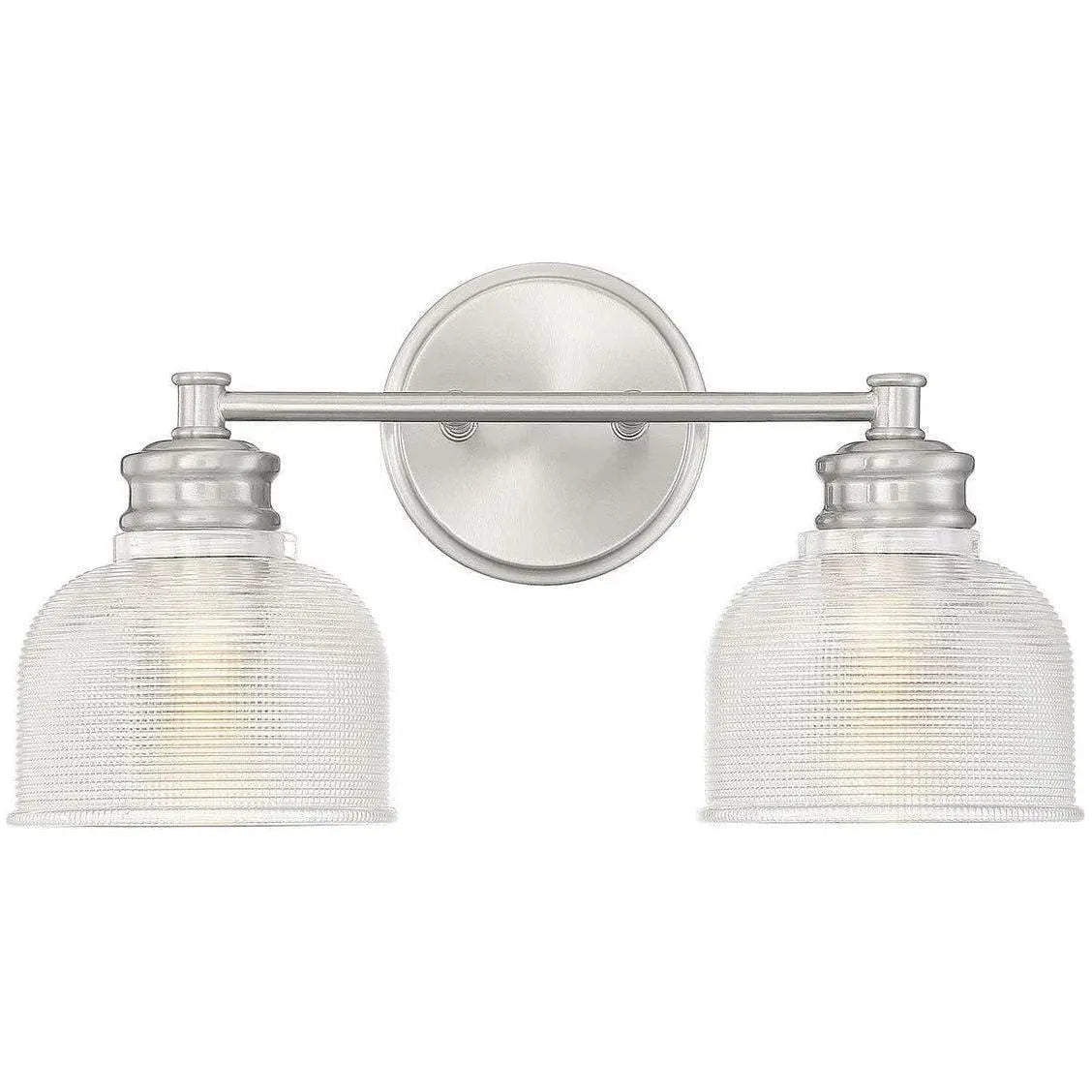 Meridian Lite Trends - Meridian Two Light Bath Bar - M80034BN | Montreal Lighting & Hardware