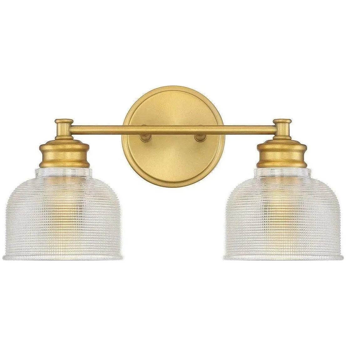 Meridian Lite Trends - Meridian Two Light Bath Bar - M80034NB | Montreal Lighting & Hardware