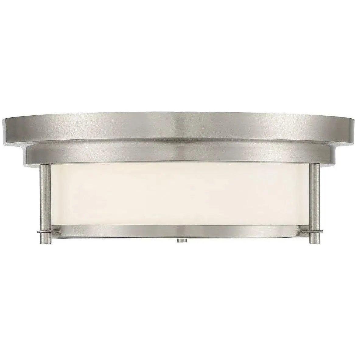 Meridian Lite Trends - Meridian Two Light Flush Mount - M60062BN | Montreal Lighting & Hardware